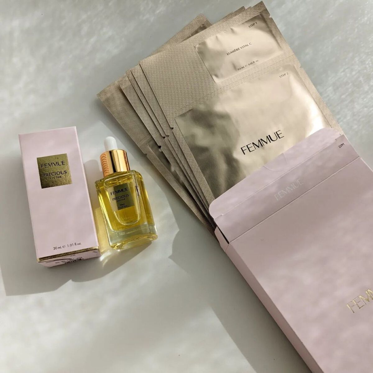 ルミエール ヴァイタルC/FEMMUE/ブースター・導入液を使ったクチコミ（1枚目）