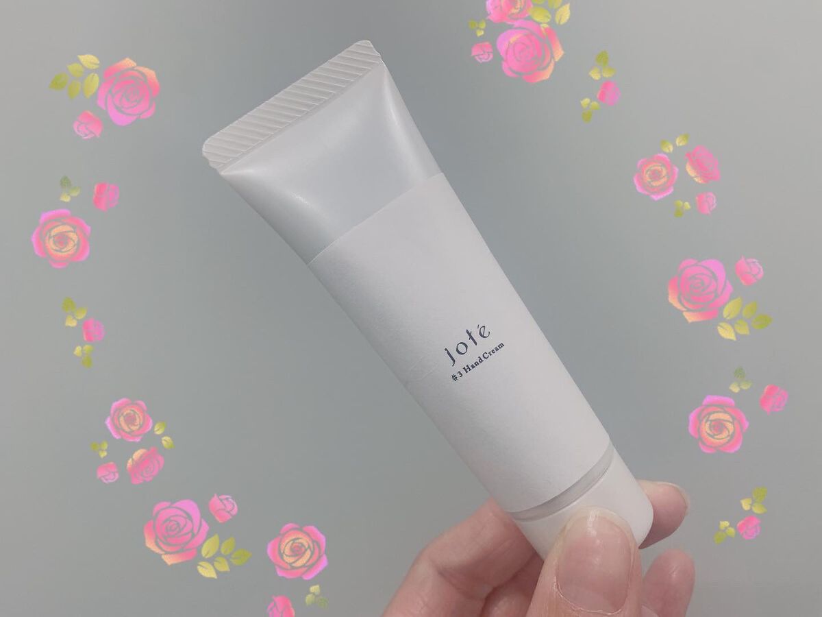 jote ♯3(シャープ3)Hand Cream 《ダマスクローズの香り》/jote/ハンドクリームを使ったクチコミ(1枚目)