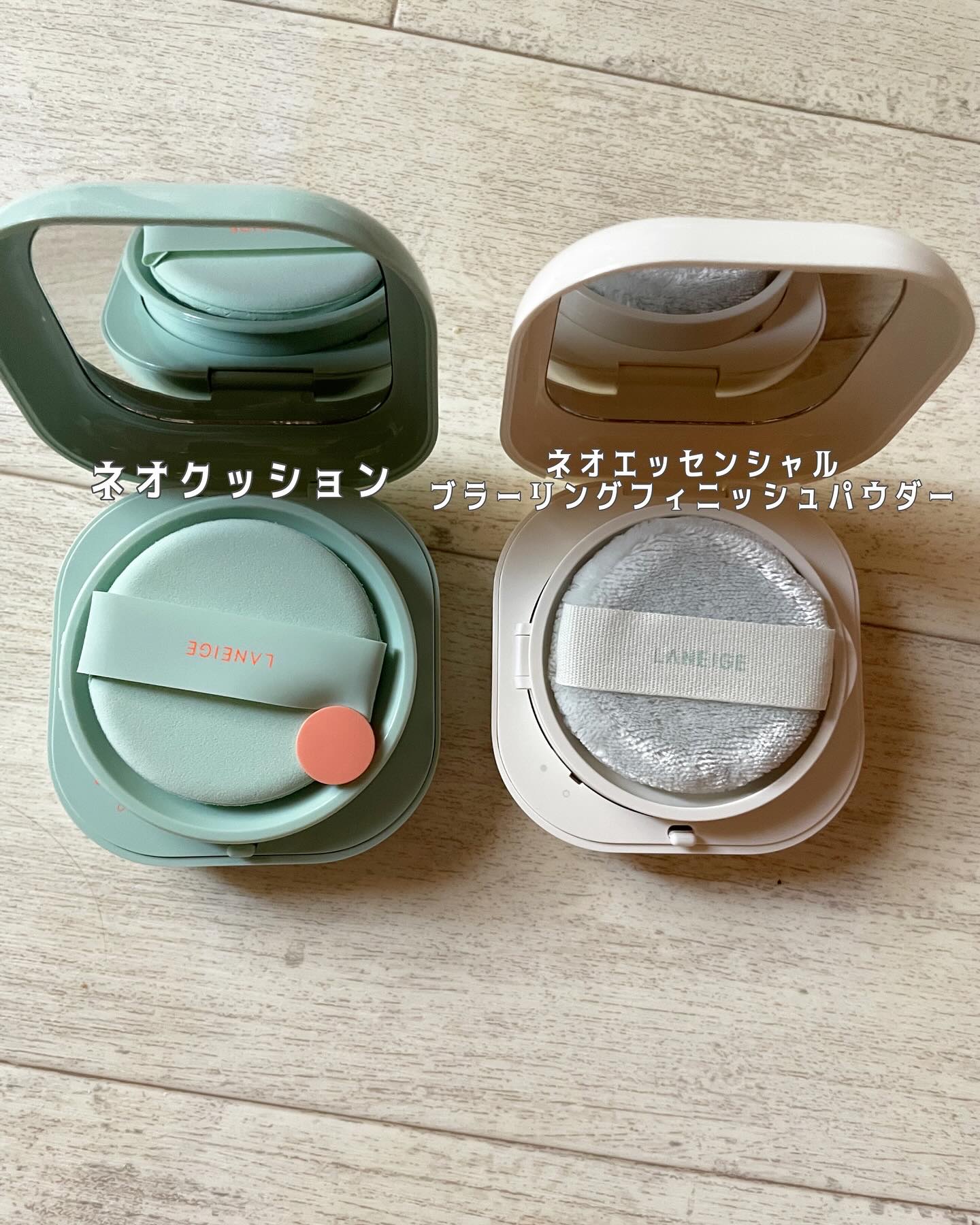 ネオ エッセンシャル フィニッシュパウダー/LANEIGE/ルースパウダーを使ったクチコミ（2枚目）