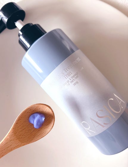 ブルーグロスシャンプー/トリートメント/rasica/市販シャンプーを使ったクチコミ(4枚目)