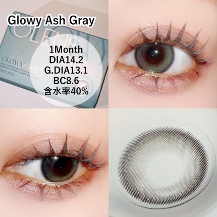 Glowy 1day/OLENS/ワンデー(1DAY)カラコンを使ったクチコミ(3枚目)