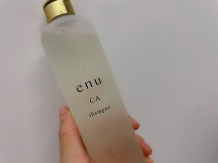 enu シャンプー CAのクチコミ「なめらかで落ち着きのある髪へ
エヌ シャンプーCA
リペアメント(ヘアトリートメント)CA
.....」(3枚目)
