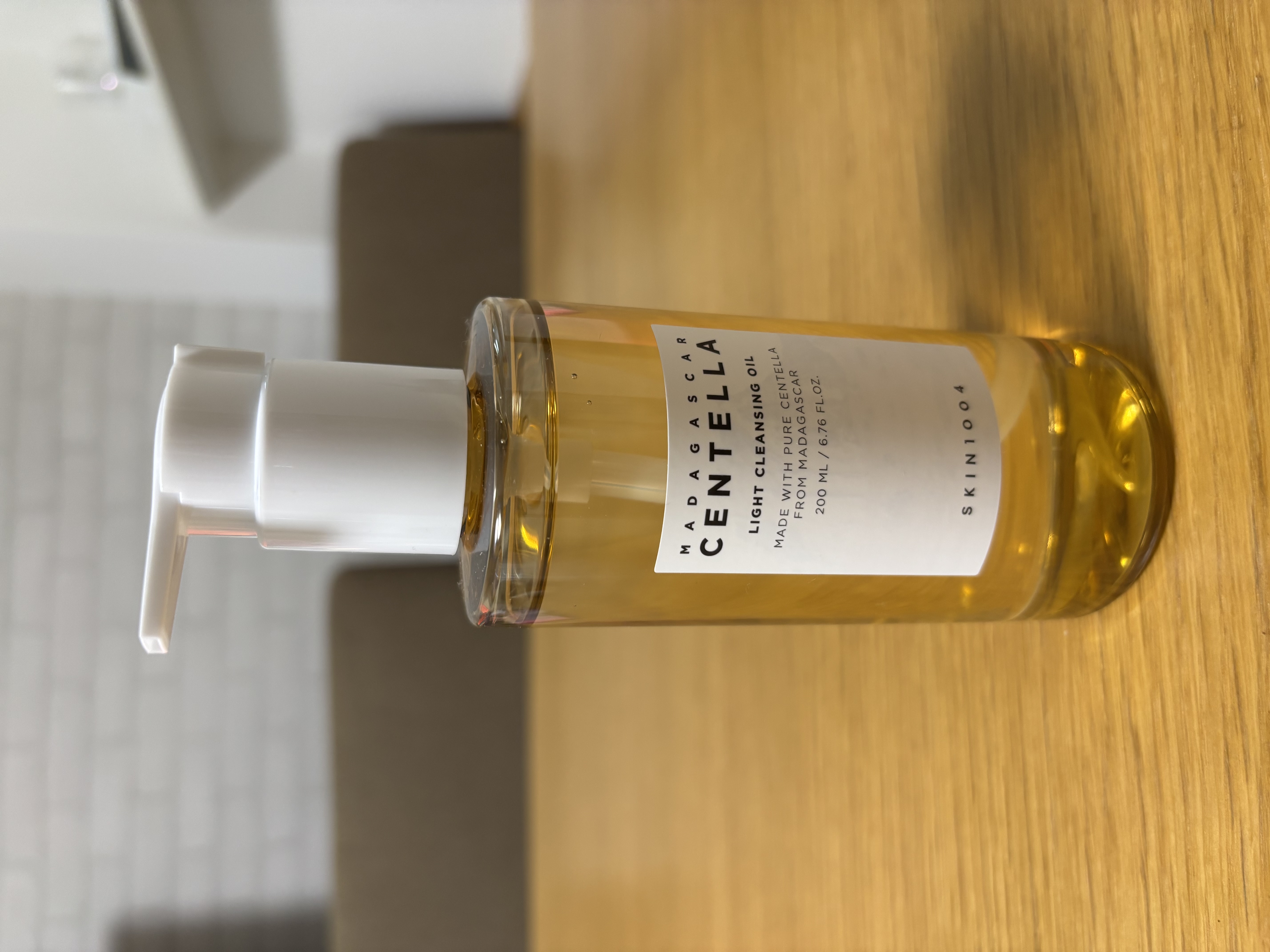 センテラ ライトクレンジングオイル/SKIN1004/オイルクレンジングを使ったクチコミ（1枚目）