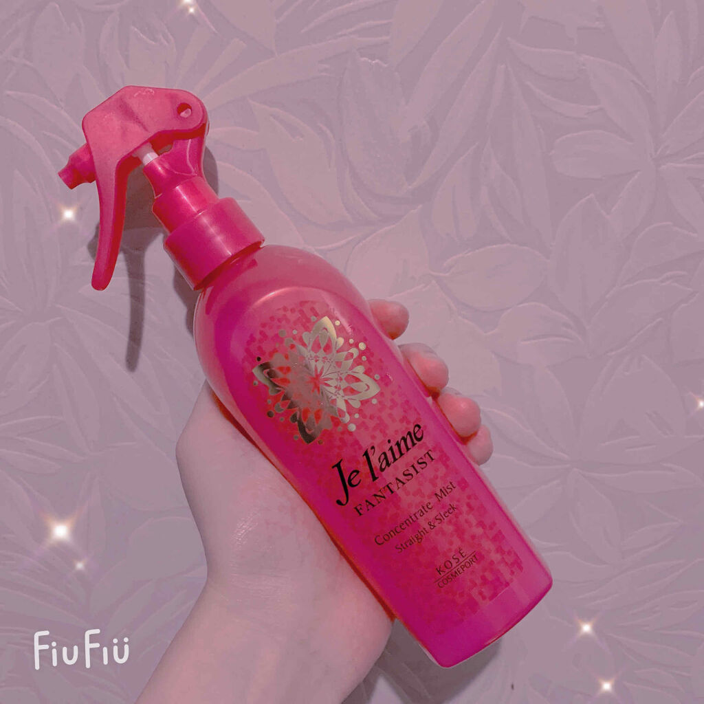 ファンタジスト コンセントレートミスト(しっとりやわらか)/Je l'aime/プレスタイリング・寝ぐせ直しを使ったクチコミ（1枚目）