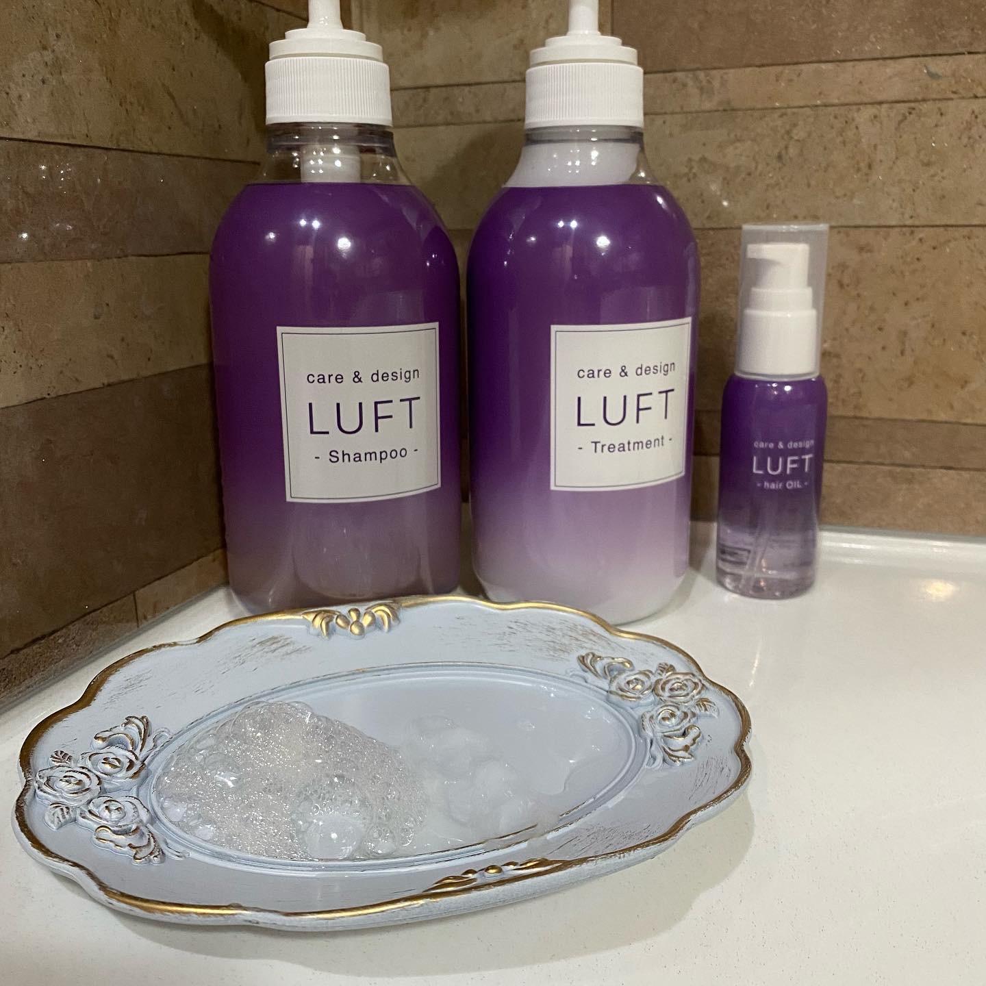 ケア＆デザインシャンプーD／トリートメントD/LUFT/市販シャンプーを使ったクチコミ（3枚目）