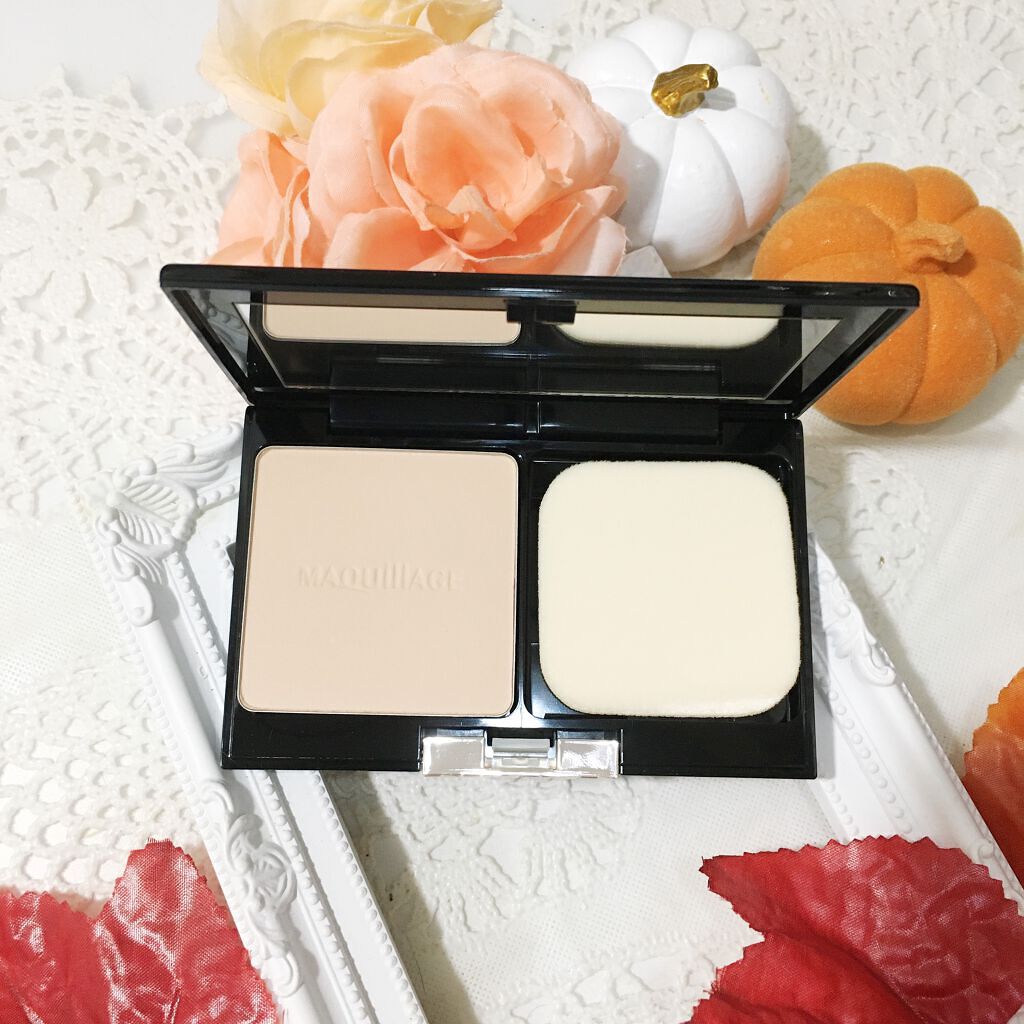 ドラマティックフェイスパウダー/マキアージュ/プレストパウダーを使ったクチコミ（1枚目）