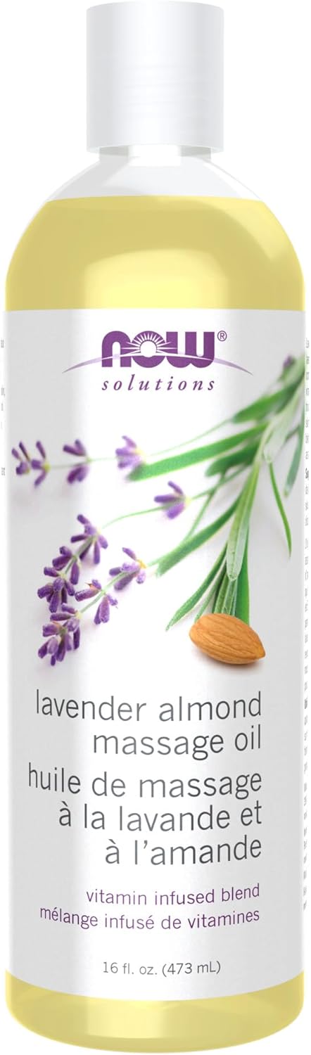 Now Foods  ラベンダーアーモンドマッサージオイル