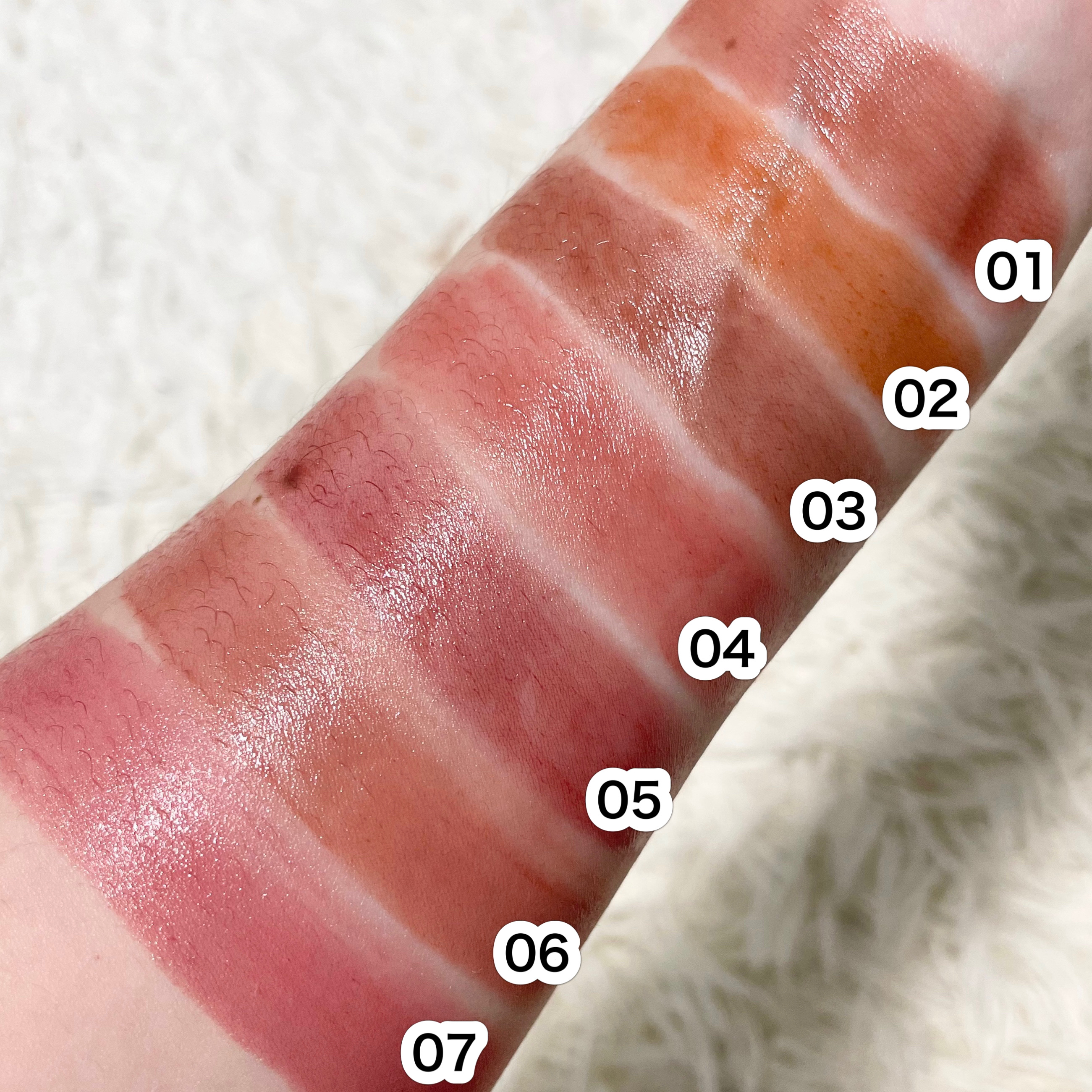 リップカラーシールド/CEZANNE/口紅を使ったクチコミ（2枚目）