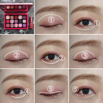 Love Palette/Natasha Denona/アイシャドウパレットを使ったクチコミ(4枚目)