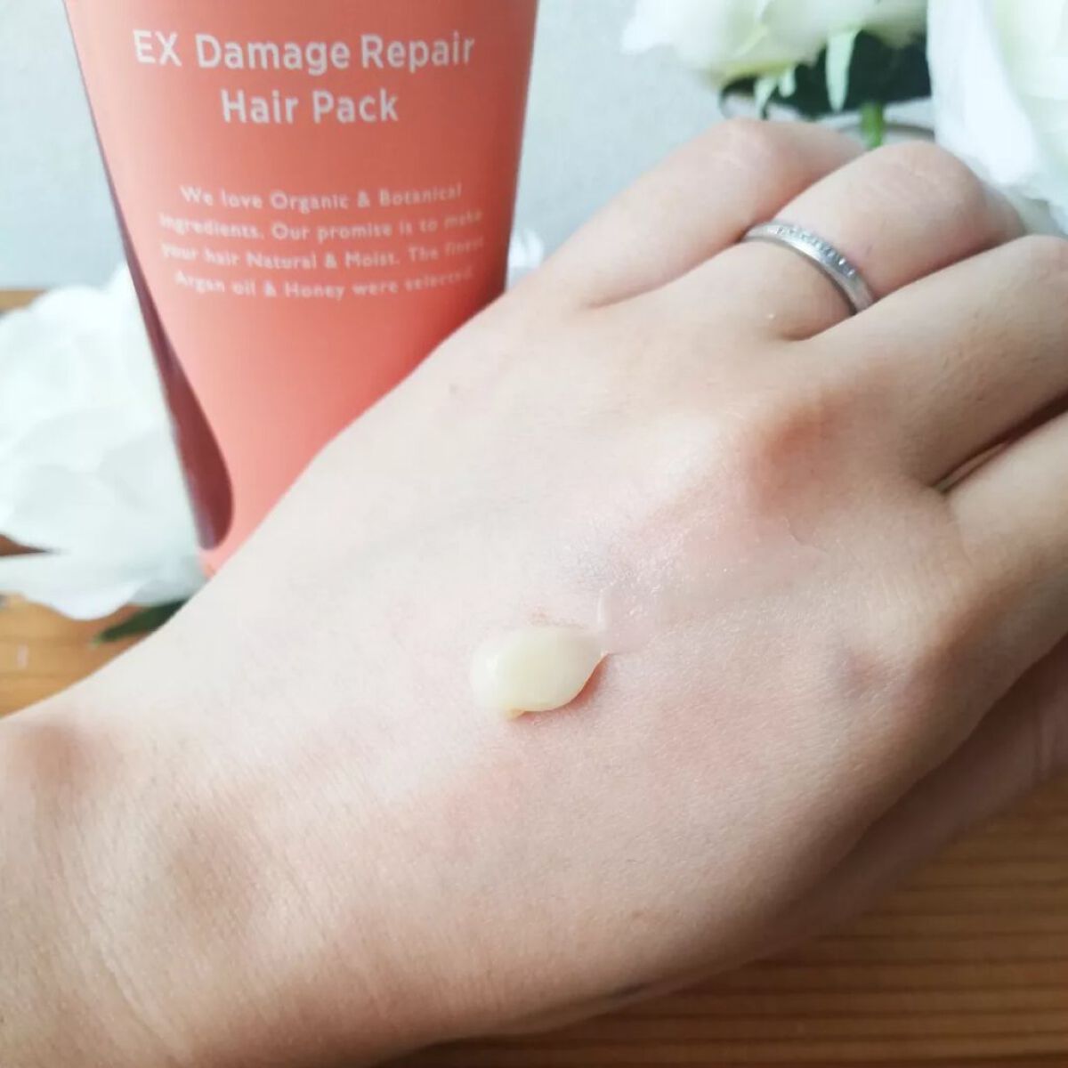 &honey  Creamy EXダメージリペアヘアパック1.5/&honey/ヘアマスク・ヘアパックを使ったクチコミ（3枚目）