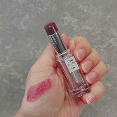  38°C / 99°F Lipstick <TOKYO> -4 PLUM/UZU BY FLOWFUSHI/口紅を使ったクチコミ（3枚目）