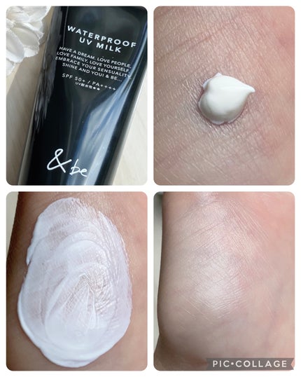 &be ウォータープルーフUVミルク/&be/日焼け止めミルクを使ったクチコミ(2枚目)