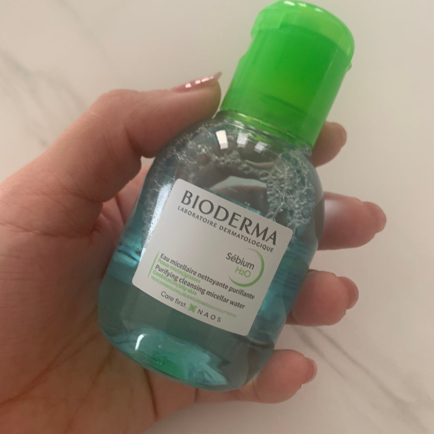 セビウム エイチツーオー D/ビオデルマ/クレンジングウォーターを使ったクチコミ(5枚目)