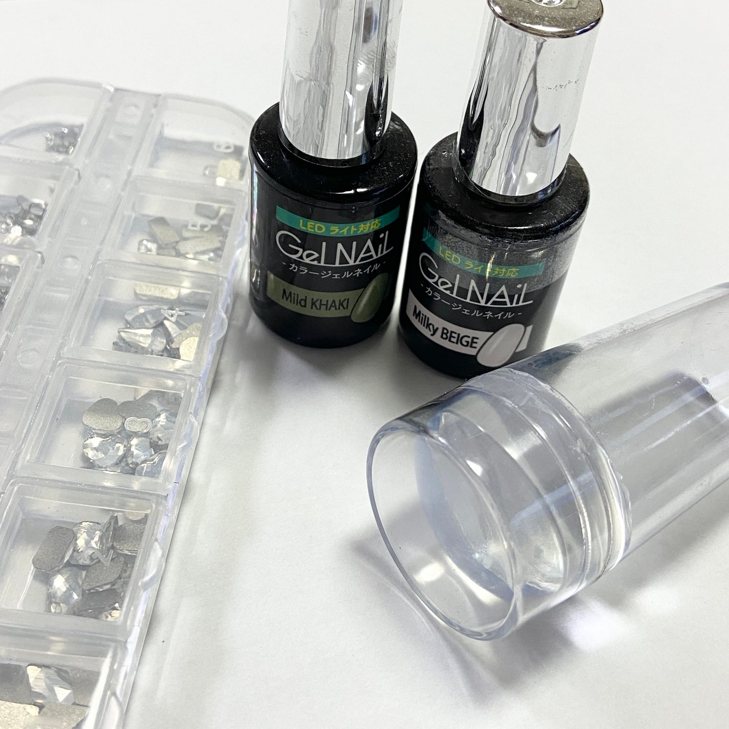 ジェルネイル(ライト対応)/セリア/ジェルネイルを使ったクチコミ(2枚目)