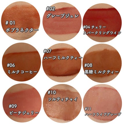 フルーツミラーリップグロス/Joocyee/リップグロスを使ったクチコミ(2枚目)