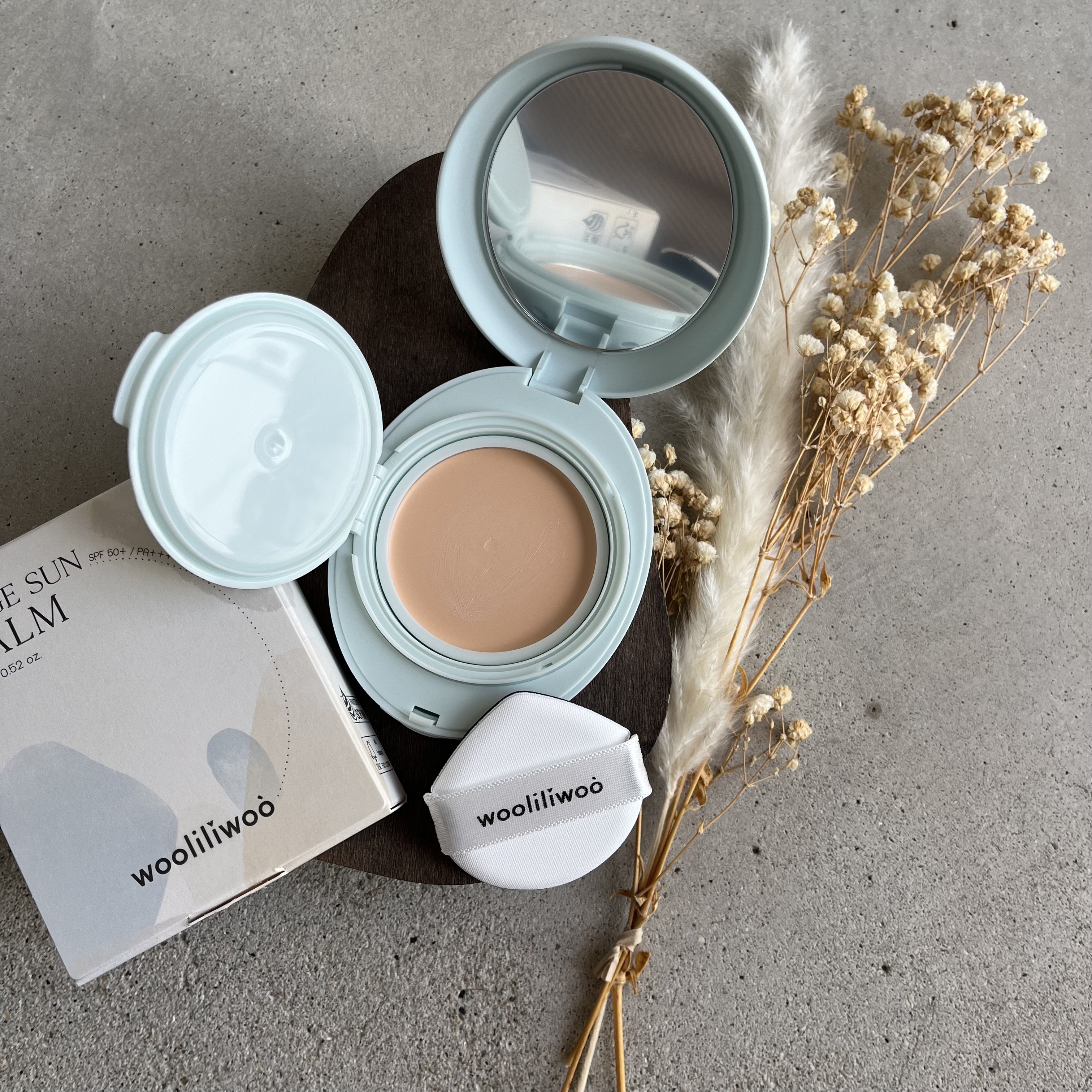 ベージュサンバーム/wooliliwoo/化粧下地を使ったクチコミ（3枚目）