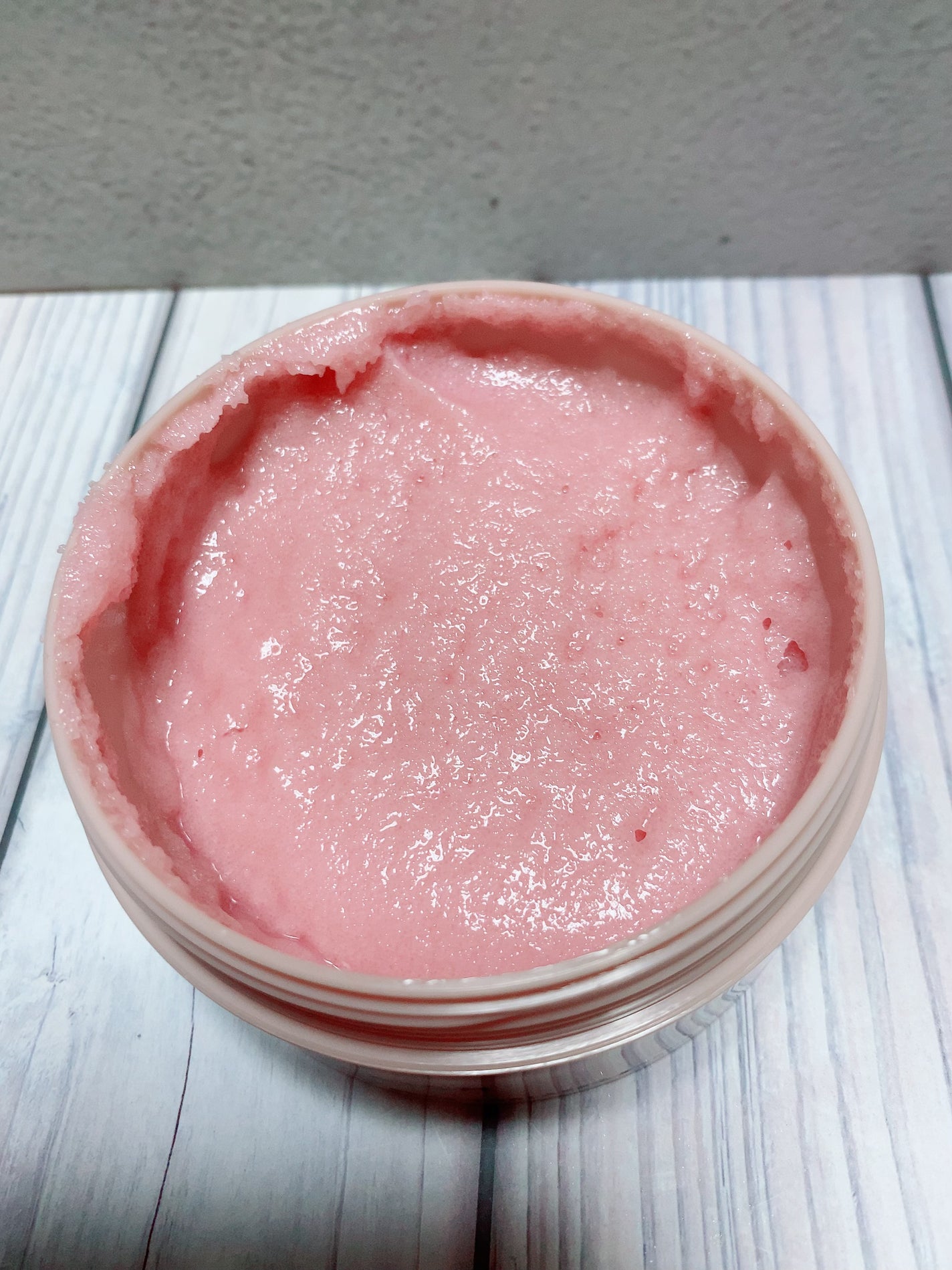 Q+Me スウィート ボム タラソ スクラブ/AGARISM/バスト・ヒップケアを使ったクチコミ(3枚目)