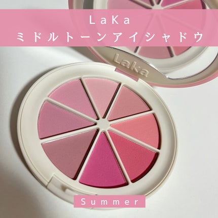 ミドルトーンアイシャドウコレクターパレット/Laka/アイシャドウパレットを使ったクチコミ(1枚目)