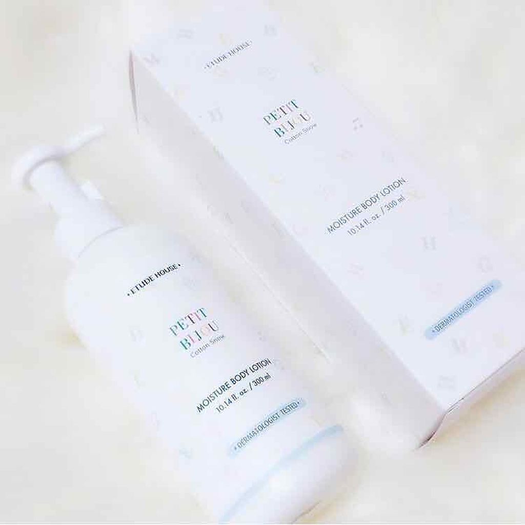 プチ ビジュー コットン スノー モイスチャー ボディローション/ETUDE/ボディローションを使ったクチコミ（1枚目）