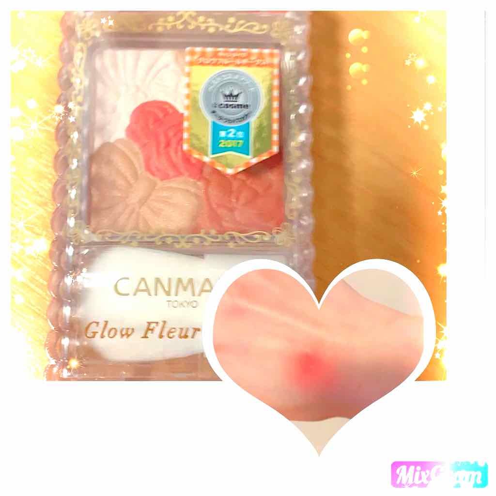 グロウフルールチークス/キャンメイク/パウダーチークを使ったクチコミ(1枚目)