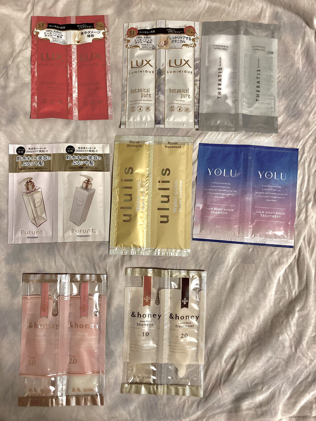 ルミニーク ダメージリペア シャンプー／トリートメント/LUX/市販シャンプーを使ったクチコミ（1枚目）