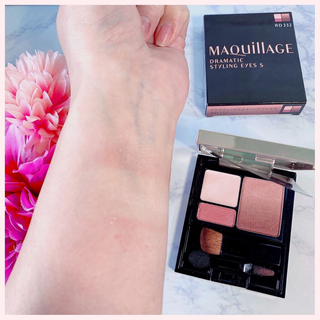 ドラマティックスタイリングアイズS/マキアージュ/アイシャドウパレットを使ったクチコミ(3枚目)
