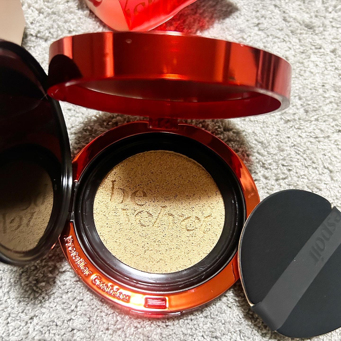 プロテーラービーベルベットカバークッション/espoir/クッションファンデーションを使ったクチコミ（2枚目）