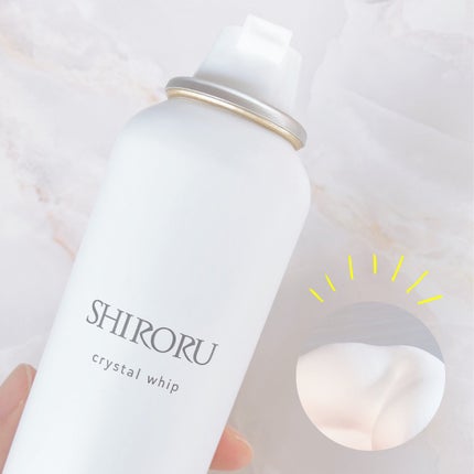 クリスタルホイップ/SHIRORU/泡洗顔を使ったクチコミ(1枚目)