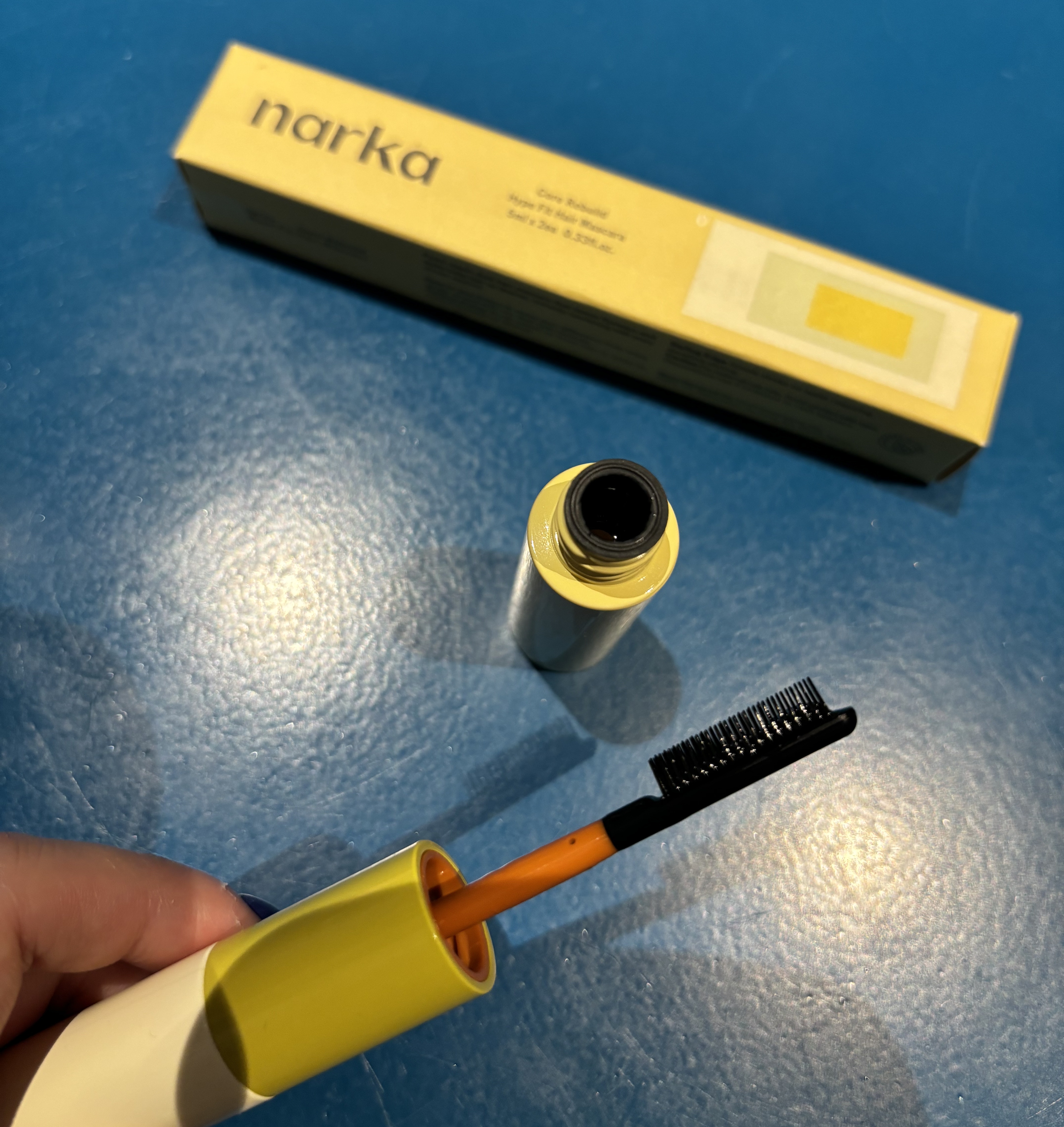 ハイプフィットヘアマスカラ/narka/その他スタイリングを使ったクチコミ（3枚目）