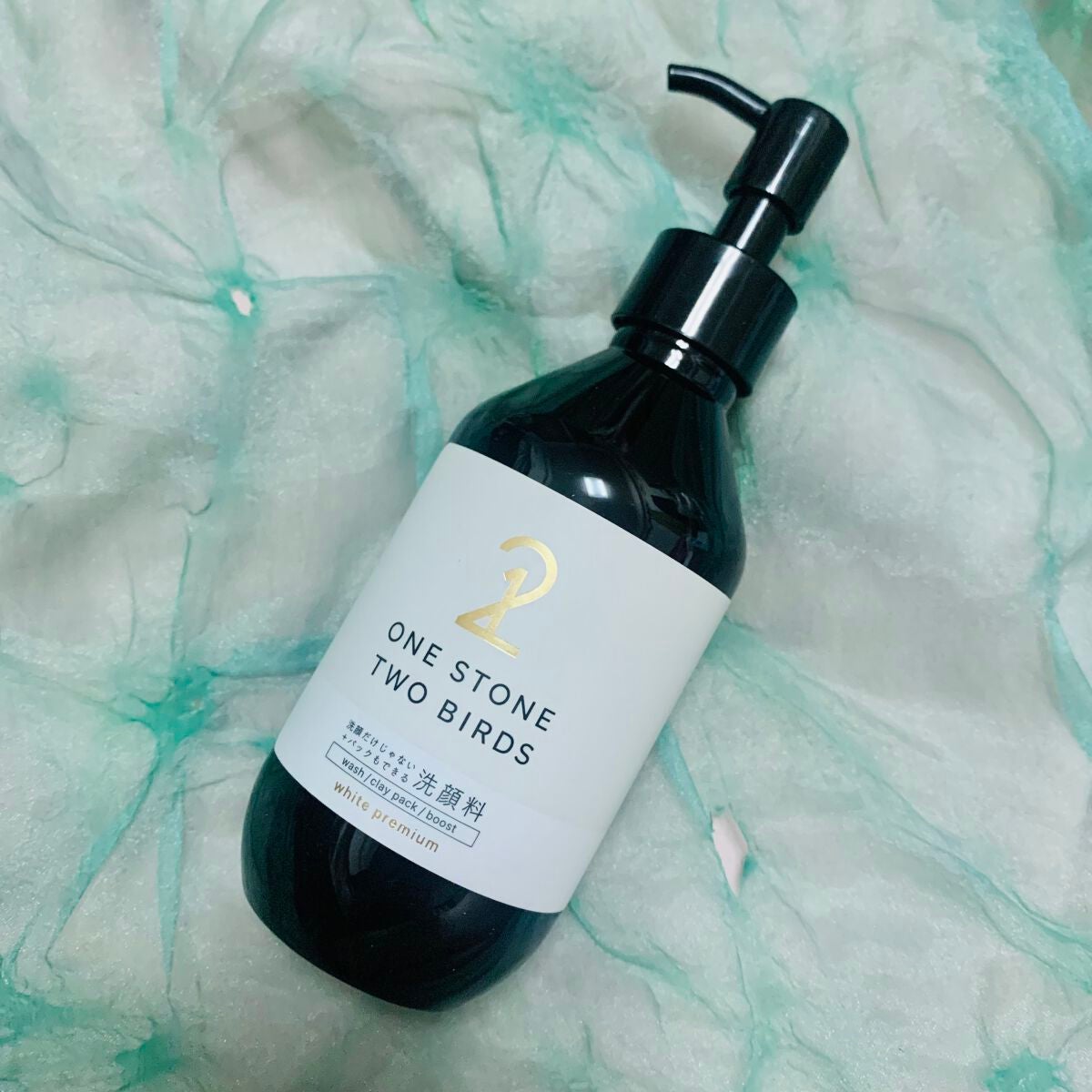 洗顔だけじゃない+パックもできる洗顔料 ホワイトプレミアム/ONE STONE TWO BIRDS/その他洗顔料を使ったクチコミ(1枚目)