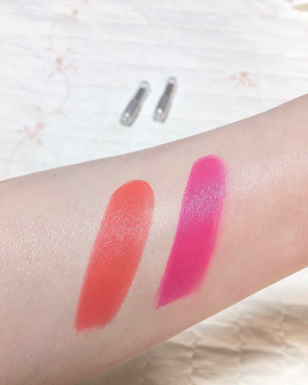 ルージュ アンリミテッド マット/shu uemura/口紅を使ったクチコミ(3枚目)