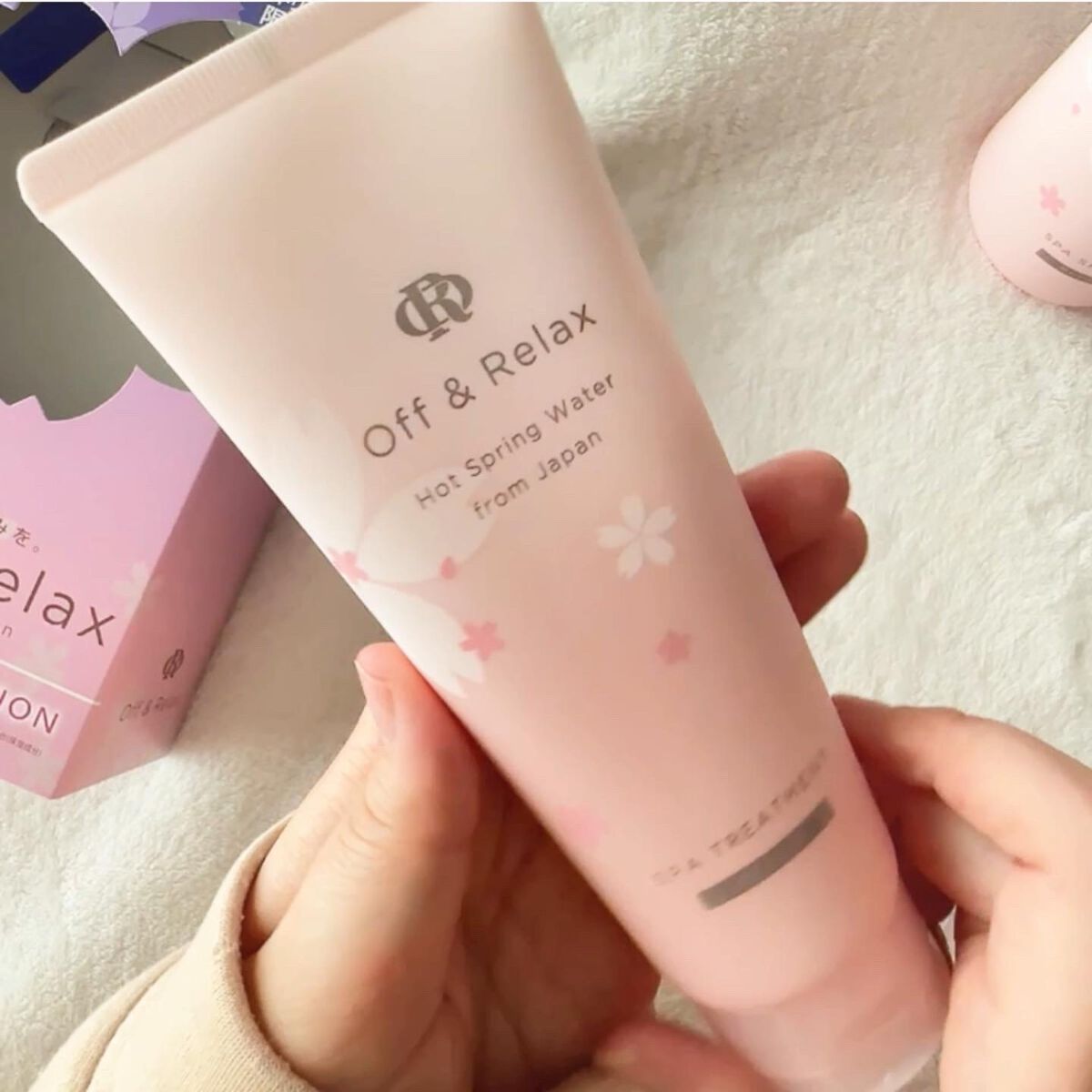 夜桜限定セット 甘く華やぐ夜桜の香り/Off&Relax/市販シャンプーを使ったクチコミ(6枚目)