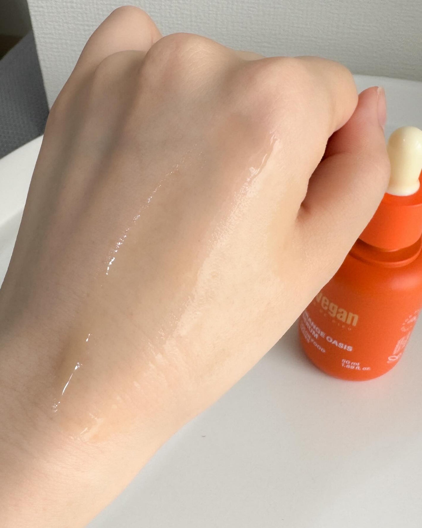 カラーフードシリーズオレンジオアシスセラム/Tovegan/美容液を使ったクチコミ(3枚目)