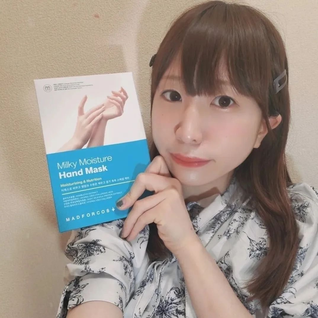 ミルキーモイスチャーハンドマスク/MADFORCOS/ハンドクリームを使ったクチコミ（1枚目）
