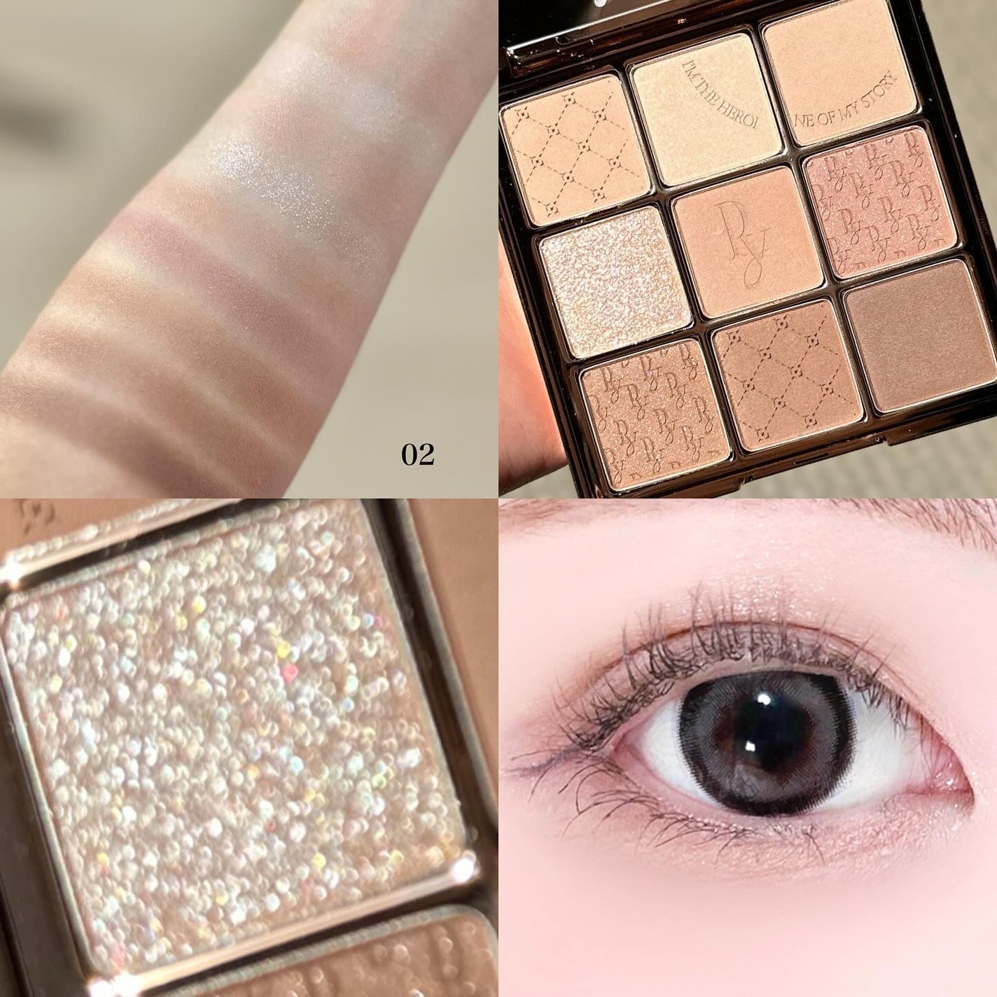 Heroine Mood Eye Palette/Peony/アイシャドウパレットを使ったクチコミ(7枚目)