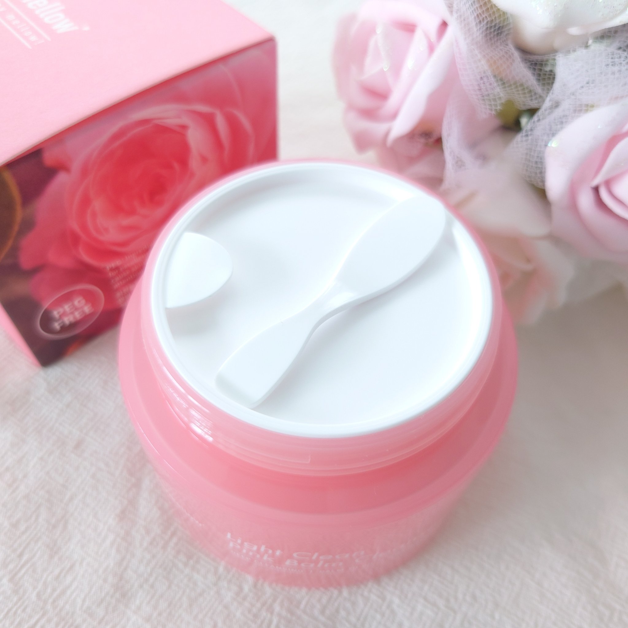 ライトクリーンピンクバームクレンザー/daymellow’/クレンジングクリームを使ったクチコミ（2枚目）