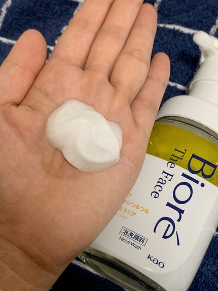 ビオレ ザフェイス 泡洗顔料 スムースクリア/ビオレ/泡洗顔を使ったクチコミ(3枚目)