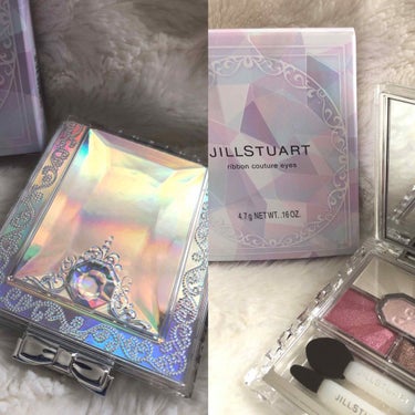 リボンクチュール アイズ 22 fairy dust ★限定色/JILL STUART/アイシャドウパレットを使ったクチコミ（2枚目）