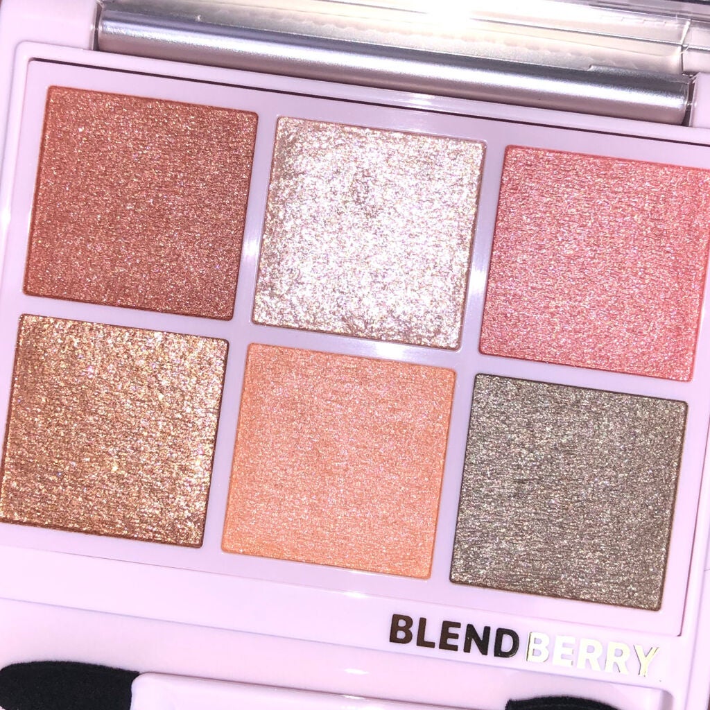 オーラクリエイション/BLEND BERRY/アイシャドウパレットを使ったクチコミ(4枚目)