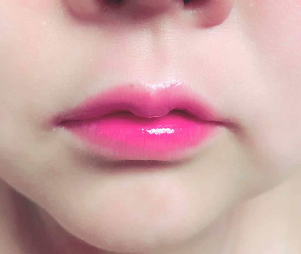 ウォーターリップ ステイン/CLARINS/リップグロスを使ったクチコミ（3枚目）