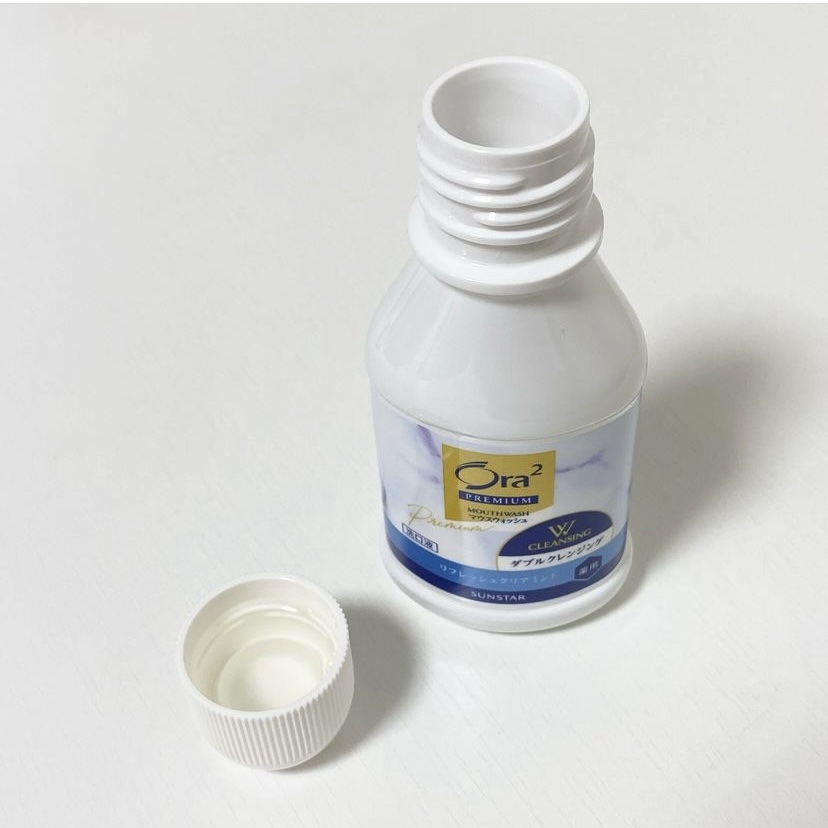 オーラツープレミアム マウスウォッシュ ダブルクレンジング リフレッシュクリアミント/オーラツー/マウスウォッシュ・スプレーを使ったクチコミ（3枚目）