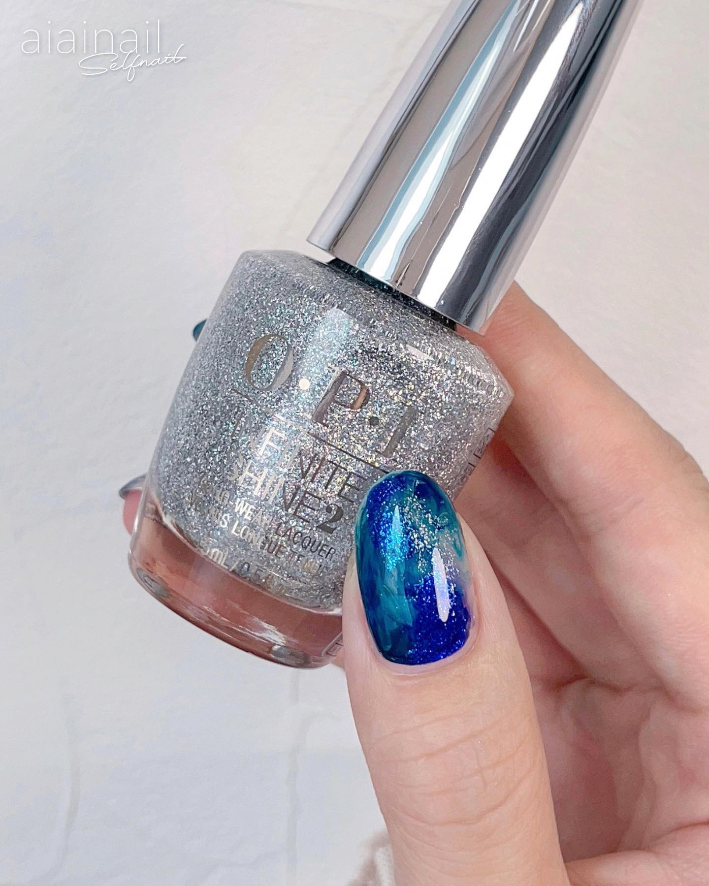 ニュアンスネイルのネイルデザイン】インフィニットシャイン ネイル