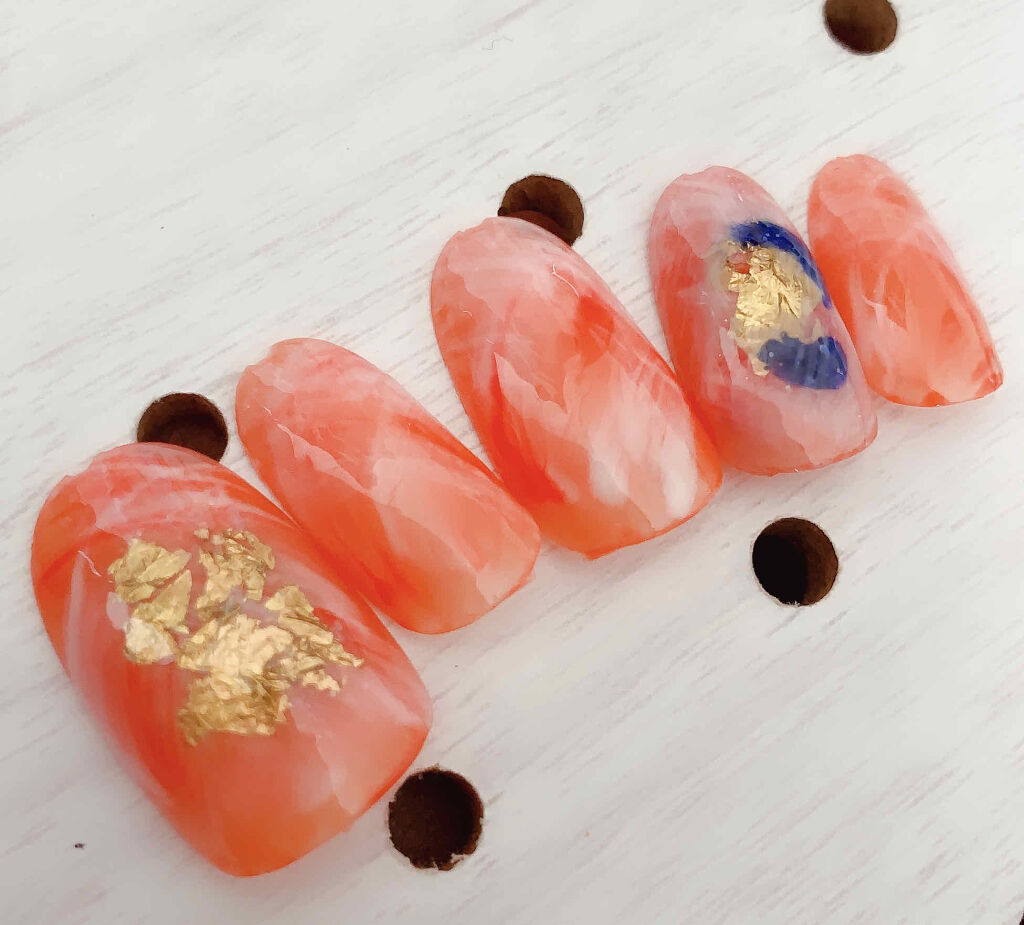 ジェルネイル（ライト対応）/セリア/ジェルネイルを使ったクチコミ（3枚目）