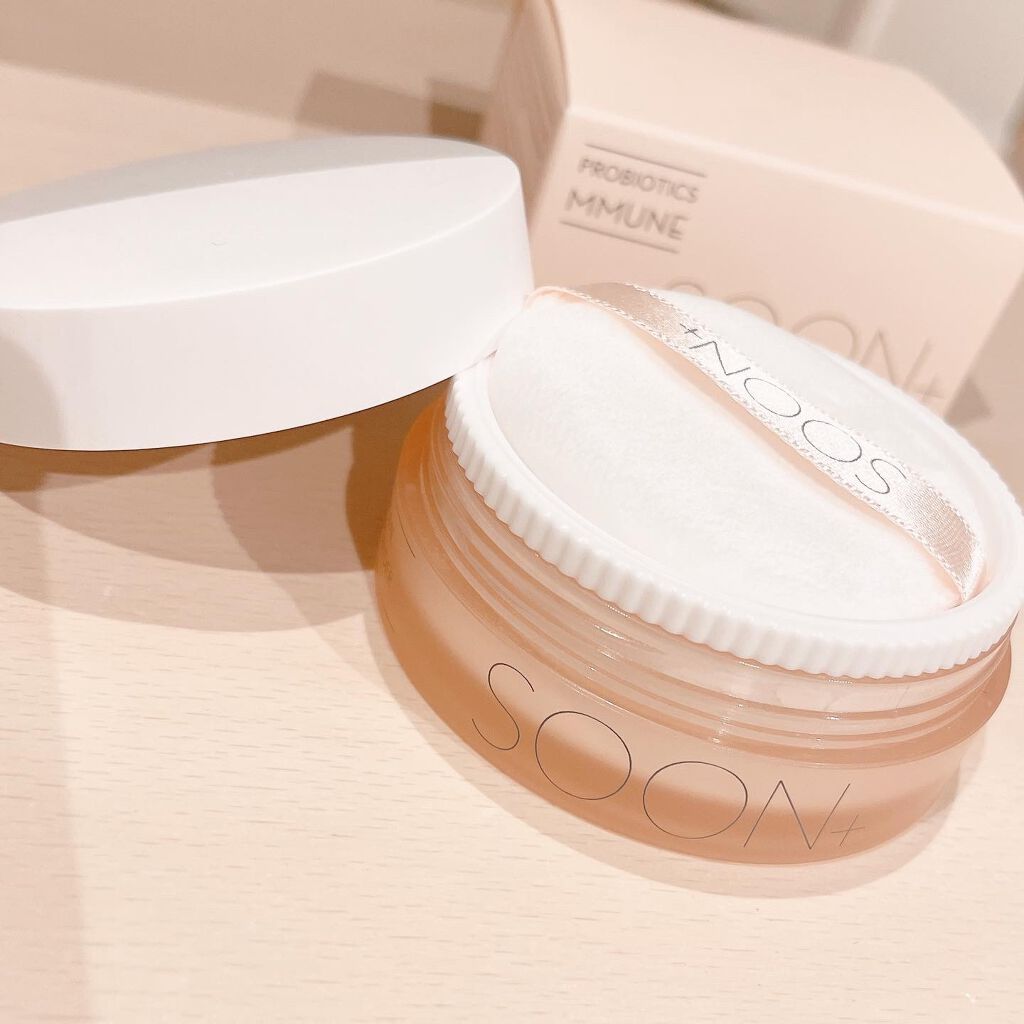 SOON+ プロバイオティクスミューンパウダー/soon＋/ルースパウダーを使ったクチコミ（1枚目）