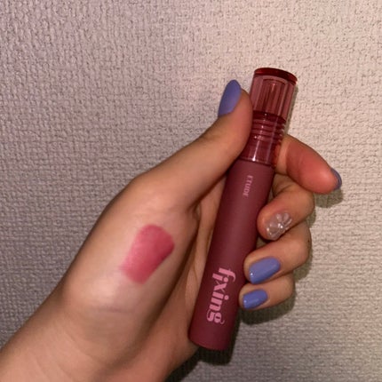 フィクシングティント/ETUDE/リップティントを使ったクチコミ(4枚目)