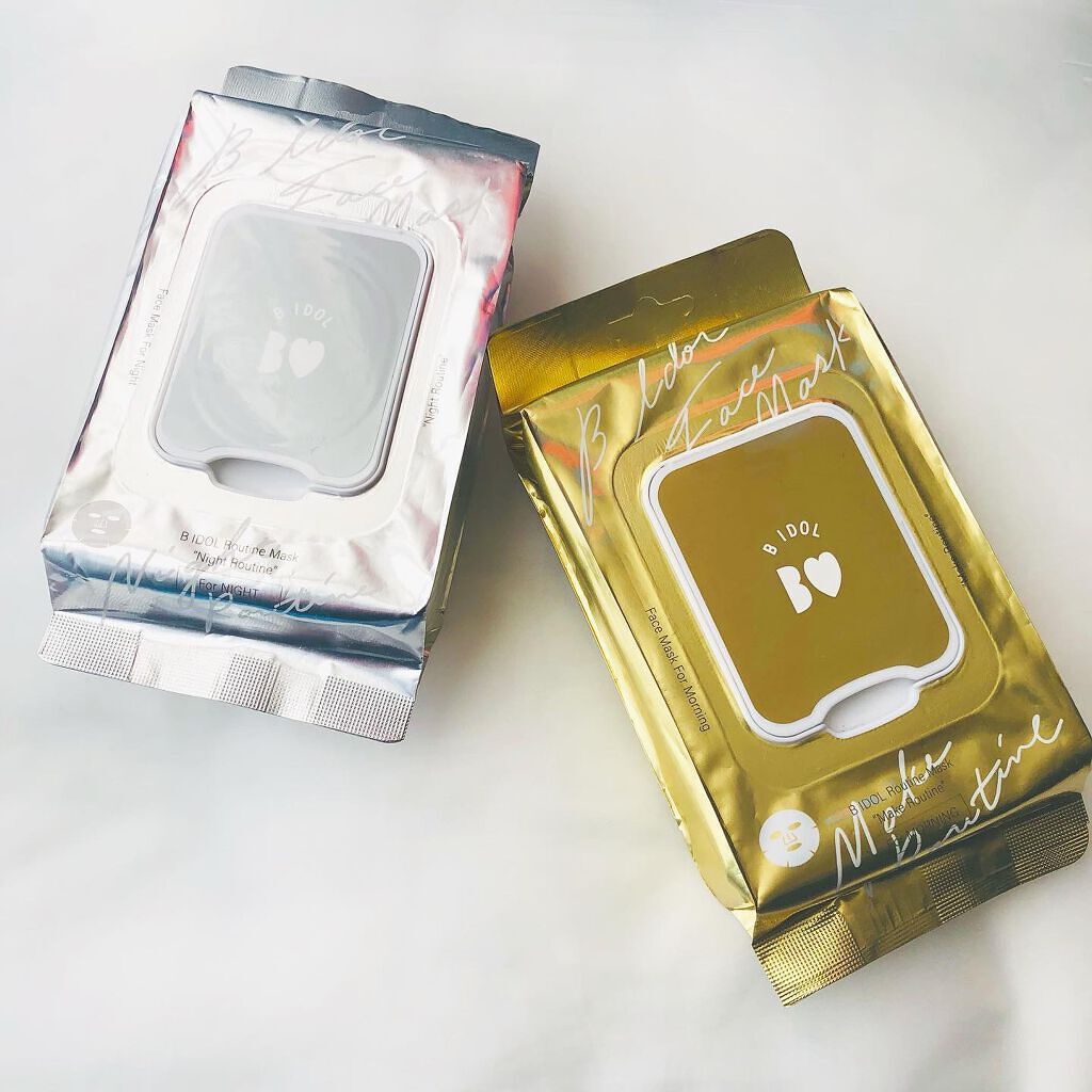 ルーティンマスク(メイクルーティン)/b idol/シートマスク・パックを使ったクチコミ（1枚目）