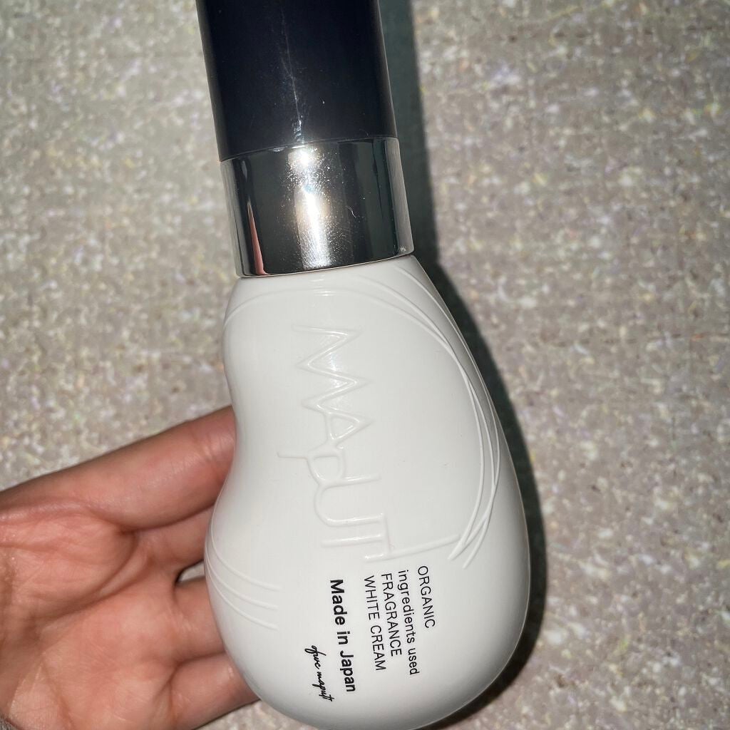 オーガニックフレグランスホワイトクリーム/MAPUTI/デリケートゾーンケアを使ったクチコミ(2枚目)