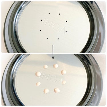 タトゥークッションファンデーション/INGA/クッションファンデーションを使ったクチコミ（4枚目）