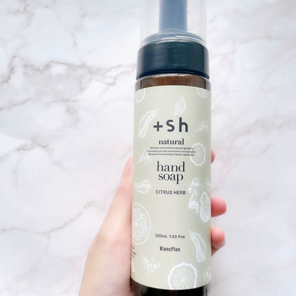 ナチュラルハンドソープC(CITRUS HERB/シトラスハーブ)/+sh/ハンドソープを使ったクチコミ(3枚目)