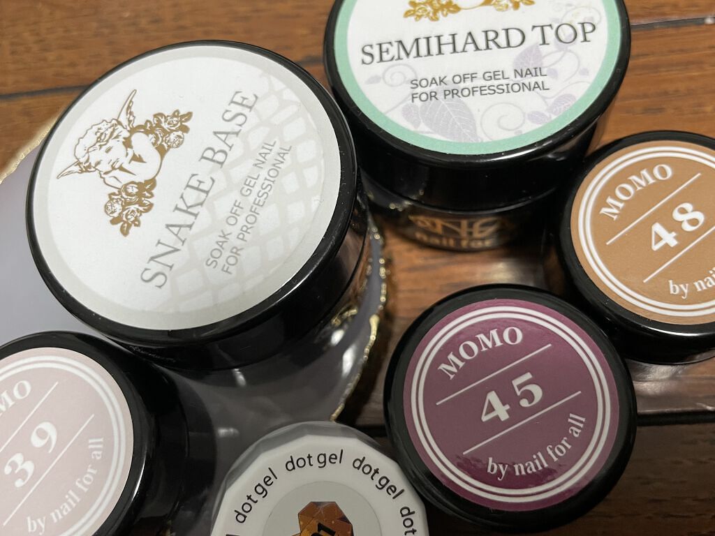 MOMOジェル/nail for all/ジェルネイルを使ったクチコミ（3枚目）